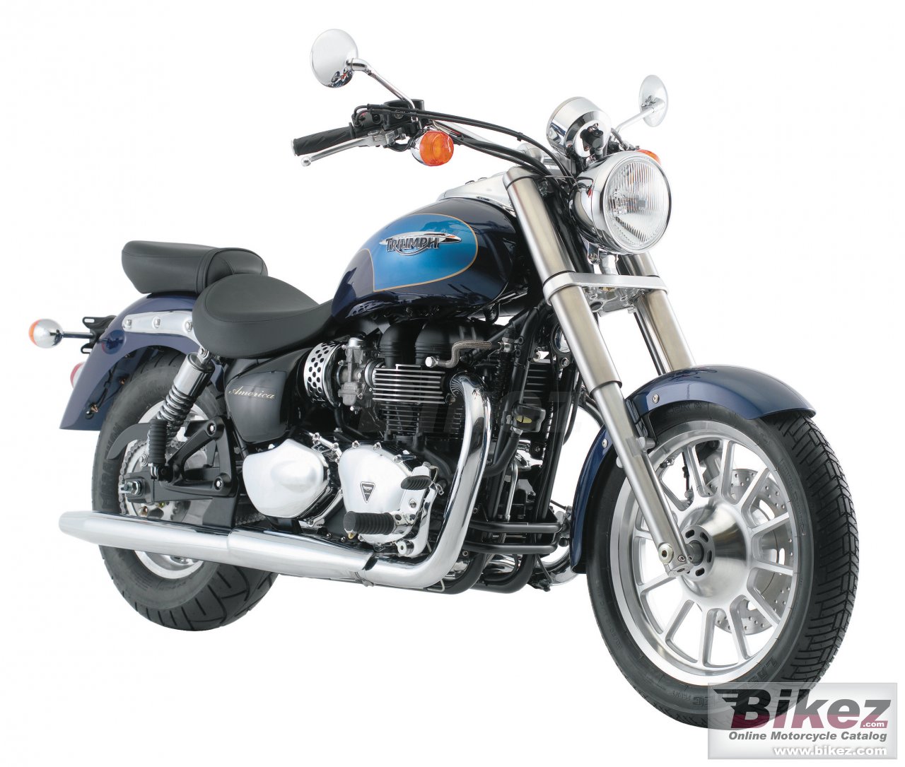 Big Triumph america picture and wallpaper from Bikez.com